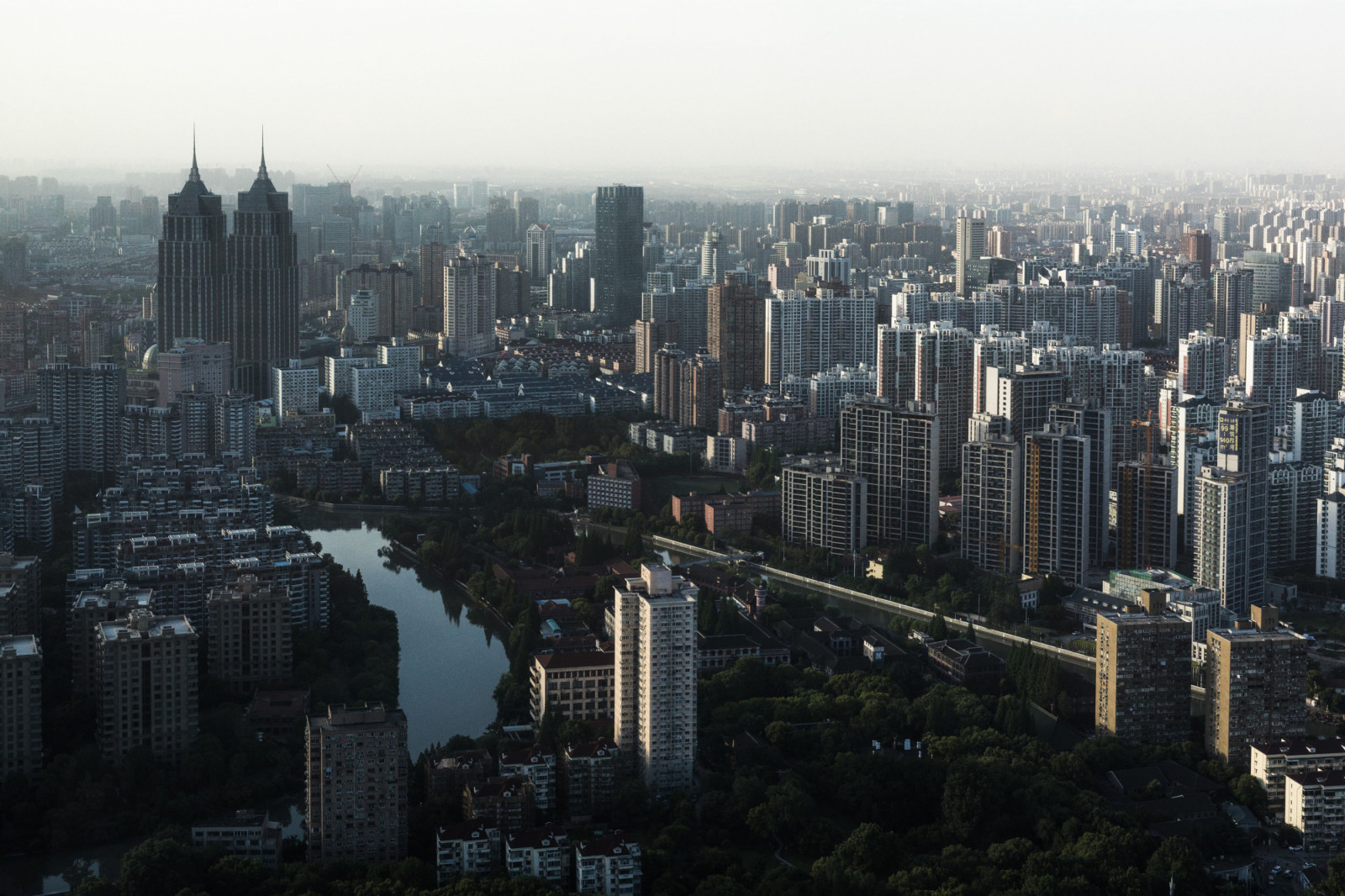 View from Vahterus office in Shanghai China